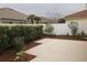 Large backyard with a spacious patio great for entertaining at 2078 Pink Blossom Ct, The Villages, FL 32162