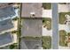 Aerial view of single Gathering home and surrounding neighborhood at 2096 Odessa Cir, The Villages, FL 32162