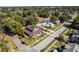 Property's location shown with surrounding houses and roads at 211 Cassady St, Umatilla, FL 32784