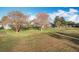 Backyard with trees and green grass at 25220 Waterbridge Ct, Leesburg, FL 34748