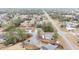 Wide aerial view of a suburban neighborhood with various houses at 26 Pecan Pass Run, Ocala, FL 34472