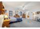 Bright bedroom with ample space and wood furniture at 2685 Cr 564, Bushnell, FL 33513