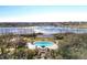 Resort-style pool with scenic lake views at 3716 Plantation Blvd, Leesburg, FL 34748