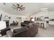 Bright and airy living room with high ceilings and lots of natural light at 7237 Edmund Ct, Mount Dora, FL 32757