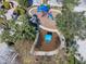 Aerial view of a playground with slides and play structures at 804 Orange Cosmos Blvd, Davenport, FL 33837