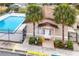 Community center building with pool view at 1015 Stucki Ter, Winter Garden, FL 34787