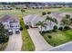 Aerial view of a house and neighborhood at 12060 Se 176Th Loop, Summerfield, FL 34491