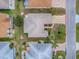 Bird's eye view of single Gathering home at 1218 Augustine Dr, The Villages, FL 32159