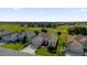 Aerial view of a house on a golf course community at 12592 Se 97Th Terrace Rd, Summerfield, FL 34491