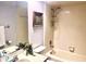 Clean bathroom with shower/tub combo and vanity at 13635 Berkshire Ct, Grand Island, FL 32735