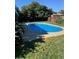 Inviting kidney-shaped pool surrounded by a grassy lawn at 13635 Berkshire Ct, Grand Island, FL 32735