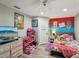 Colorful bedroom with a playful design at 1392 Sw 103Rd Ave, Webster, FL 33597