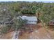 Aerial view showing a single-story home and yard at 1395 Morningside St, Mount Dora, FL 32757