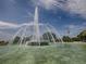 Community fountain with palm trees at 14267 Se 85Th Ter, Summerfield, FL 34491