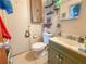 Clean bathroom with toilet and sink at 1503 Woodlyn Dr, Leesburg, FL 34748