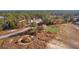 House and lot in a wooded area. View from above at 238 Oak Lane Cir, Ocala, FL 34472