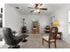 Bright living room featuring comfortable seating and a large TV at 238 Oak Lane Cir, Ocala, FL 34472