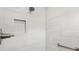 Clean shower with modern fixtures and grab bar at 2484 Lynette Ave, The Villages, FL 32163