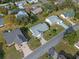 Aerial view showing house location in community at 26154 Newcombe Cir, Leesburg, FL 34748