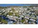 Aerial view of waterfront community at 2753 Vindale Rd, Tavares, FL 32778