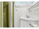 Clean bathroom with shower and corner sink at 2753 Vindale Rd, Tavares, FL 32778