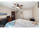 Bright bedroom with double door closet and built-in shelving at 2775 Sw 158Th St, Ocala, FL 34473