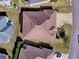 Bird's-eye view of single-Gathering home and lot at 3144 Blackstock Way, The Villages, FL 32163