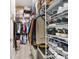 Spacious walk-in closet with ample shelving and hanging space at 3575 Grouby Rd, The Villages, FL 32163