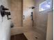 Large walk-in shower with bench seat at 41516 Saddle Ridge Ln, Weirsdale, FL 32195