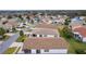 Aerial view showing home's location in a residential neighborhood at 424 Rose Croft Ter, The Villages, FL 32162