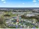 Aerial view showcasing a house's location in a community at 4406 Creighton Loop, The Villages, FL 32163