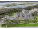 Aerial view of a community center with parking at 4406 Creighton Loop, The Villages, FL 32163