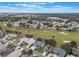 Aerial showing home location in a golf community at 4928 Kelso St, Leesburg, FL 34748