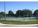 Well-maintained tennis court at 4928 Kelso St, Leesburg, FL 34748