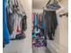 Large walk-in closet with shelving and hanging rods at 500 Southern Charm Dr, Orlando, FL 32807