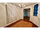 Dining room offers kitchen access and patterned tile floor at 819 Edgewater Dr, Eustis, FL 32726