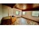 Laundry room with tiled floor and wood ceiling at 819 Edgewater Dr, Eustis, FL 32726