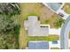 Bird's eye view of the home and its surrounding area at 860 Evelynton Loop, The Villages, FL 32162