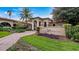 Marbella Spa exterior with walkway and landscaping at 102 Camino Real Blvd # 102, Howey In The Hills, FL 34737