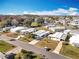 Aerial view of a mobile home community at 1026 Capella Dr, Tavares, FL 32778