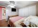 Cozy bedroom with double bed and ample closet space at 1026 Capella Dr, Tavares, FL 32778