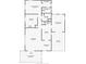 Floorplan showing a spacious layout with multiple rooms at 1026 Capella Dr, Tavares, FL 32778