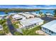 Community of manufactured homes near the water at 16 Captains Pt, Fruitland Park, FL 34731