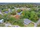 Aerial view highlighting the home's location and lot size at 1660 1St St, Clermont, FL 34711