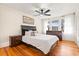 Spacious bedroom with hardwood floors and ample light at 2001 Sanford Ave, Sanford, FL 32771