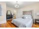 Bedroom with hardwood floors and a neutral color scheme at 2001 Sanford Ave, Sanford, FL 32771