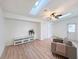 Bright bonus room with skylights and ceiling fan at 25141 Clifford Hl, Leesburg, FL 34748