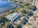 Community pool and parking area near lake at 25141 Clifford Hl, Leesburg, FL 34748