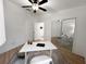 Bright office with mirrored closet and workspace at 25141 Clifford Hl, Leesburg, FL 34748