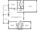 Detailed floor plan showcasing the layout of the home, including bedrooms, bathrooms, and living areas at 3200 Woodridge Dr, The Villages, FL 32162